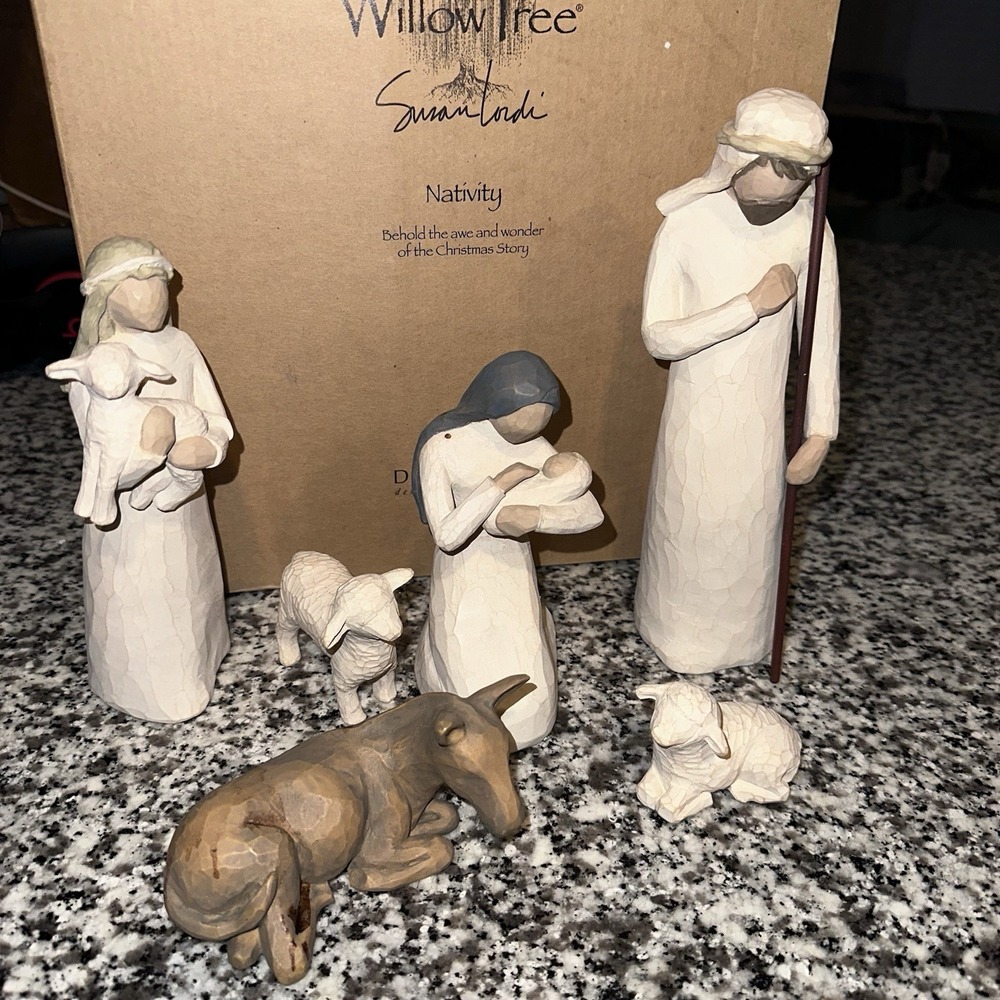 Willow Tree Nativity Set 6 Piece 26005 Sculpted Hand-Painted Susan Lordi